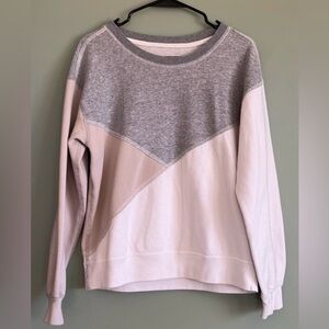 Abercrombie & Fitch Soft A&F Collection Colorblock Crewneck Sweatshirt Size S
